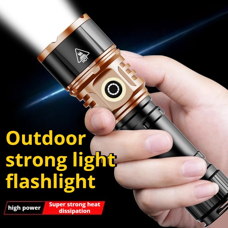 مصباح يدوي LED قوي عالي الطاقة - مراجعة Outdoor Camping Lighting وسعره