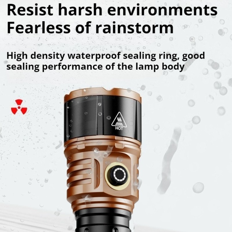 مصباح يدوي LED قوي عالي الطاقة - مراجعة Outdoor Camping Lighting وسعره