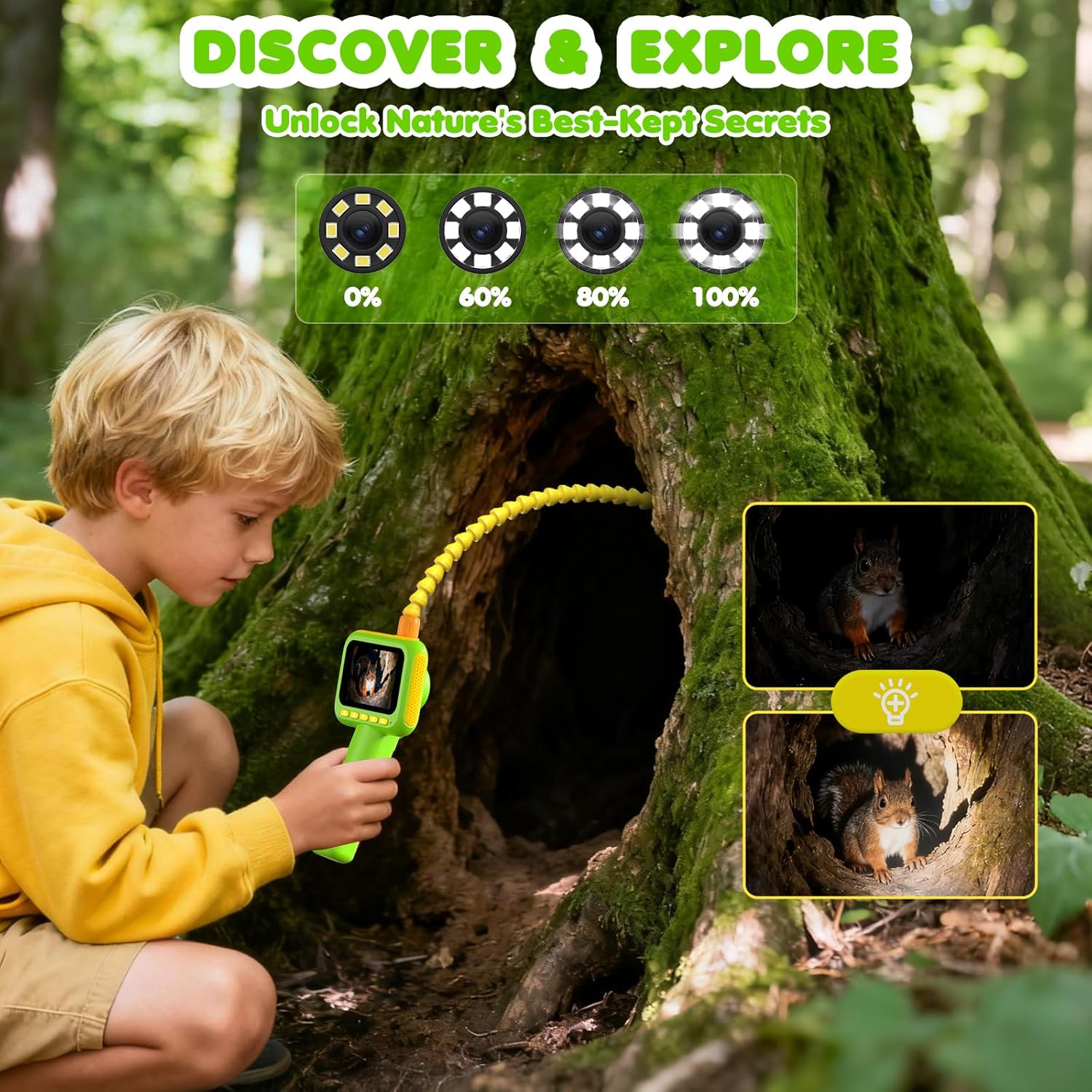 منظار داخلي للأطفال، كاميرا فح - مراجعة Outdoor Y Camping وسعره