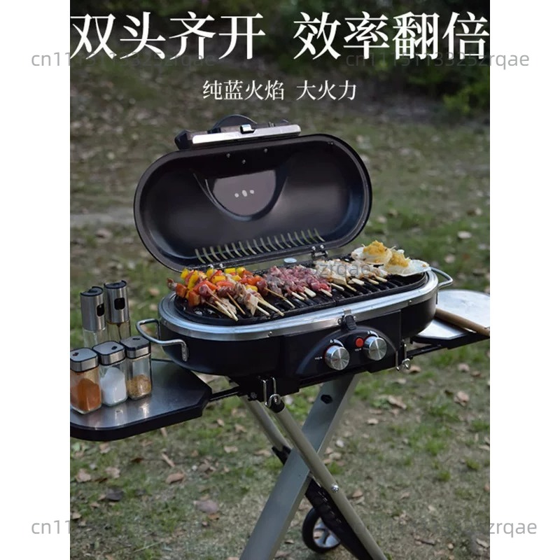 موقد غاز محمول للاستخدام الداخ - مراجعة Outdoor Camping Griddle وسعره