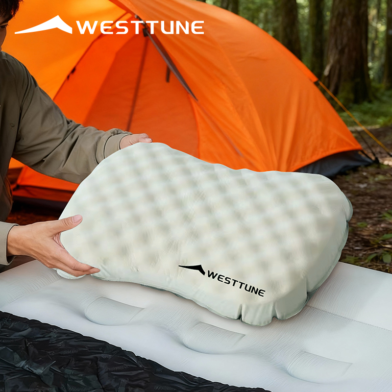 WESTTUNE التخييم وسادة قابلة ل - مراجعة Camp Pillow Compressible وسعره