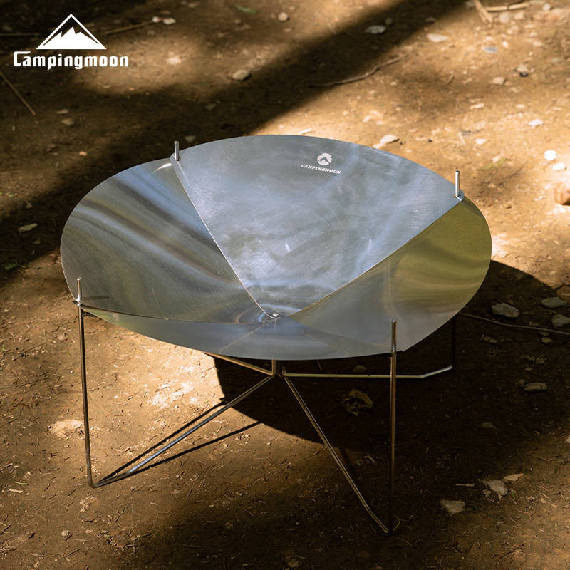 منصة حرق خارجية قابلة للطي من  - مراجعة Outdoor Camping Fire Pit وسعره