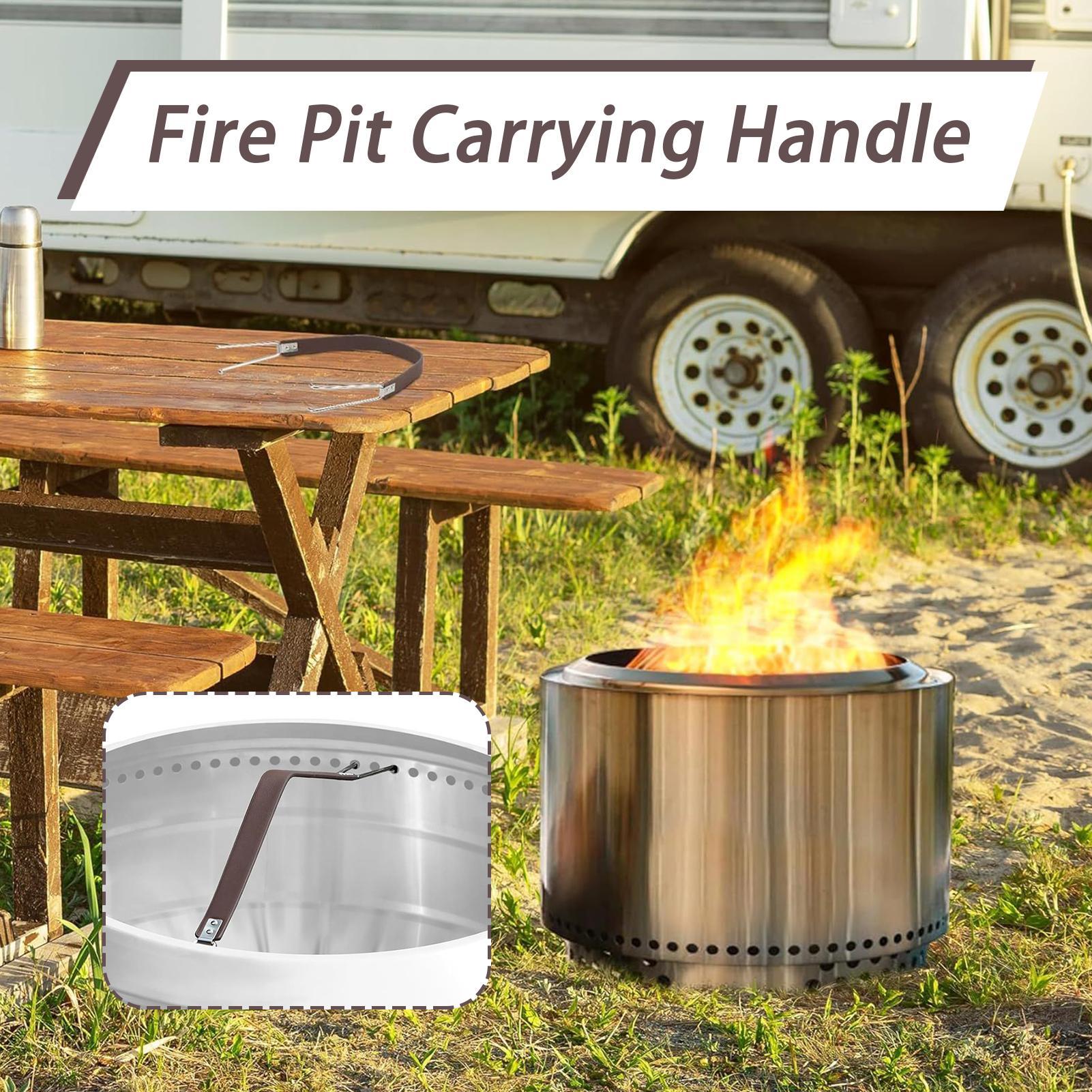 مقبض لغطاء حفرة النار أداة حفر - مراجعة Outdoor Indoor Camping وسعره