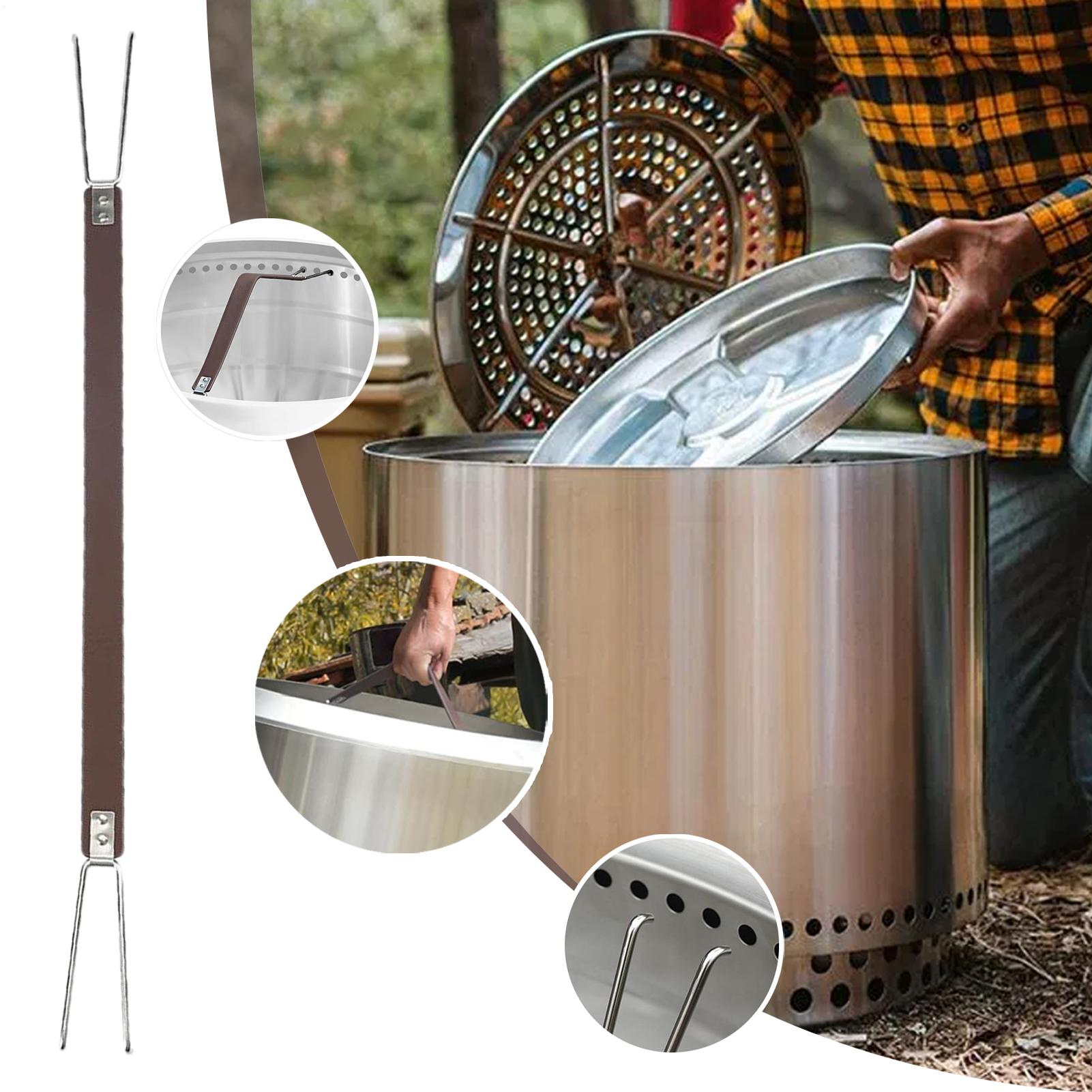 مقبض لغطاء حفرة النار أداة حفر - مراجعة Outdoor Indoor Camping وسعره