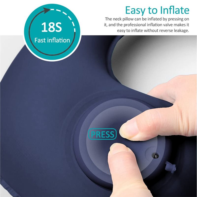 وسادة سفر قابلة للنفخ خفيفة ال - مراجعة Camp Pillow Compressible وسعره