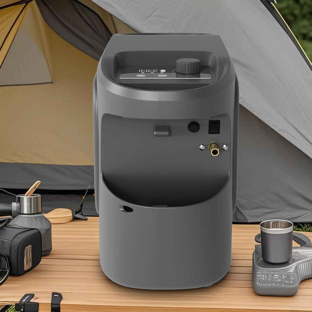 سخان ماء محمول يعمل بالغاز سعة - مراجعة Portable Camping Shower وسعره