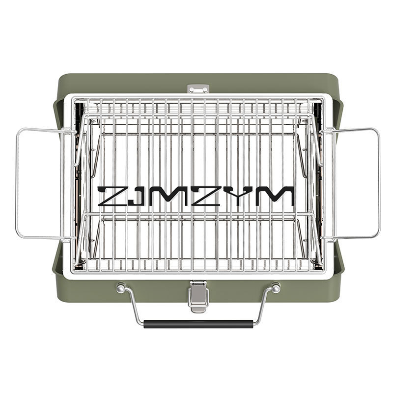 شواية باربيكيو قابلة للطي بارت - مراجعة Outdoor Camping Griddle وسعره