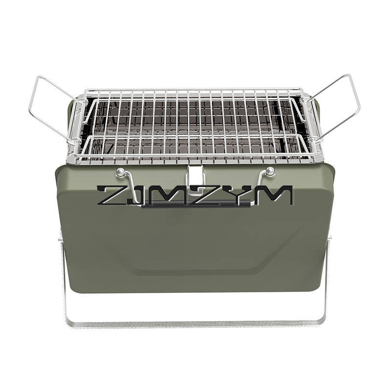 شواية باربيكيو قابلة للطي بارت - مراجعة Outdoor Camping Griddle وسعره