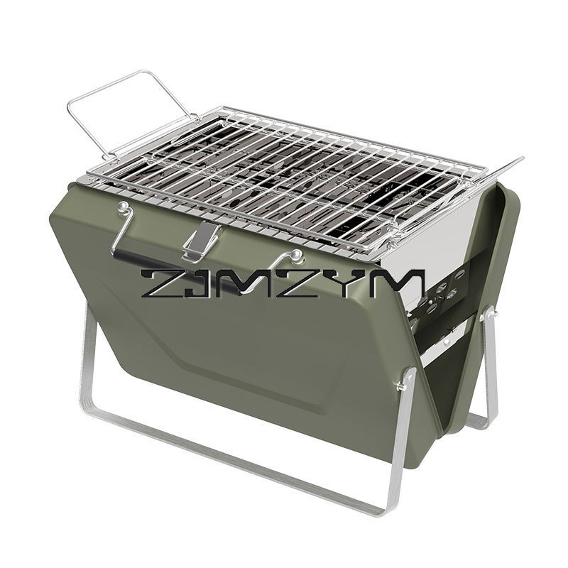شواية باربيكيو قابلة للطي بارت - مراجعة Outdoor Camping Griddle وسعره