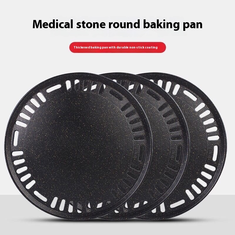 صينية تخييم غير لاصقة مع فولاذ - مراجعة Outdoor Camping Griddle وسعره