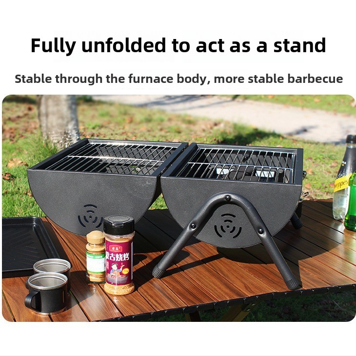 شواية باربكيو خارجية من الفولا - مراجعة Outdoor Camping Griddle وسعره