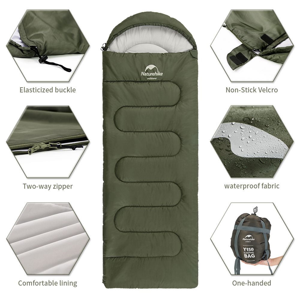 Naturehike Y150 أكياس النوم خف - مراجعة Ultralight Ground Sheet وسعره