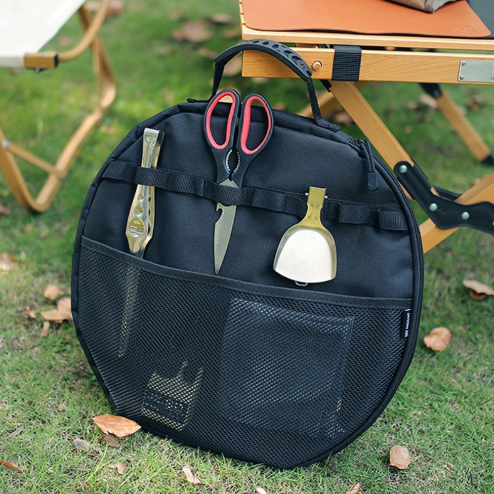 حقيبة تخزين لمقلاة الشواء، حقي - مراجعة Outdoor Camping Griddle وسعره