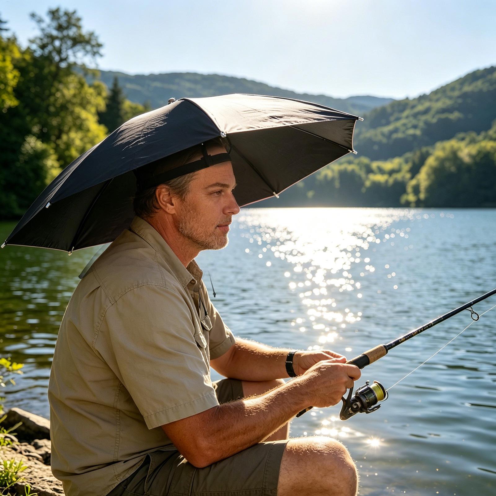 قبعة مظلة قابلة للطي مقاومة لل - مراجعة Outdoor Camping Hat وسعره